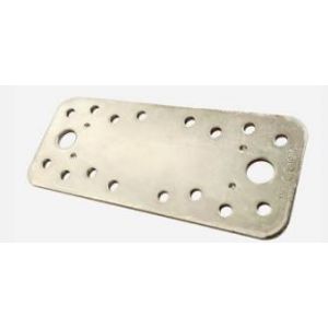 Placa de junção pesada reta 55x130mm - minubras