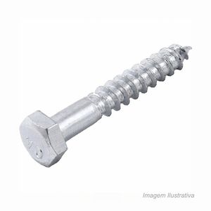 Parafuso sextavado 3/16 x 50mm com 200 - vonder