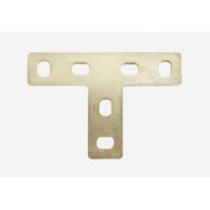 Placa de junção em formato "t" 34x70mm - minubras