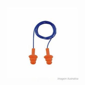 Protetor auditivo silicone pvc - eccofer