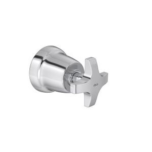Acabamento max para registro de gaveta até 1" e pressão 1/2" e 3/4" cromado - deca