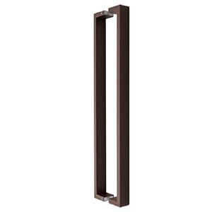 Puxador alfa-q 40x20  60cm corten - kromus