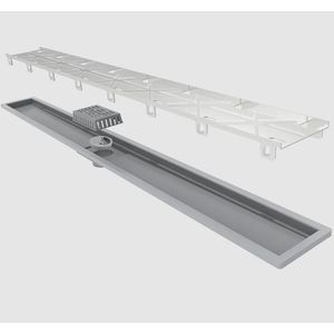 Ralo linear royal com tampa oculta de 80cm - ralo linear