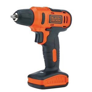 Furadeira e parafusadeira 3/8" com bateria 12v ld12s - black&decker