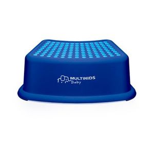 Degrau infantil com anti derrapante multikids baby azul - multilaser