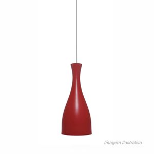 Pendente design td1003 vermelho - taschibra