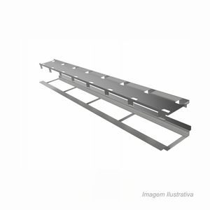 Ralo linear infinity de pvc com tampa oculta de 130cm - ralo linear