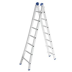 Escada extensiva de alúminio 2x7 - mor