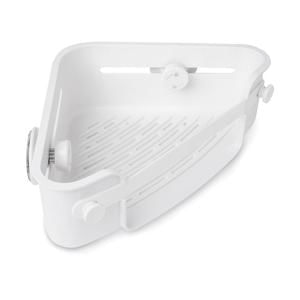 Cabideira de banheiro duplo flex branco - umbra