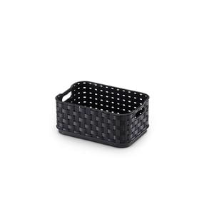 Caixa rattan n°1 520 ml preto - arthi