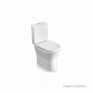Kit nexo bacia com caixa e assento branco - roca