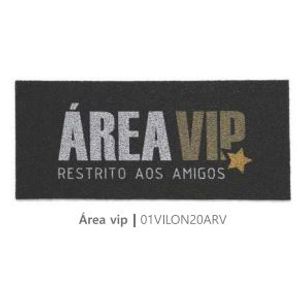 Tapete de vinil long área vip 30x70cm - kapazi