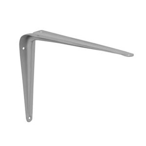 Suporte cantoneira para prateleira 10x12" cinza - prat-k
