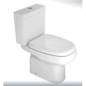 Kit completo bacia com caixa acoplada polido monte carlo 65,5x40cm  branco deca /ref. kp.808.17