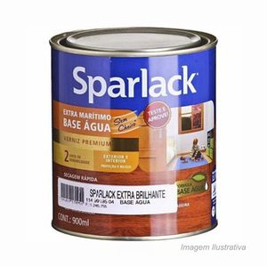 Verniz brilhante marítimo base água 900ml natural - sparlack
