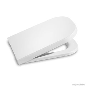 Assento sanitário com queda amortecida gap branco - roca