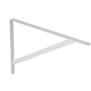 Suporte para prateleira mão francesa 50cm branco - prat-k