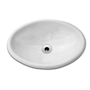 Cuba de sobrepor oval polido cubas 31x43,5cm branco incepa /ref. 1101480017100