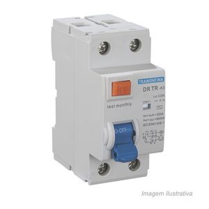 Disjuntor dr tr63 25a 2p - tramontina
