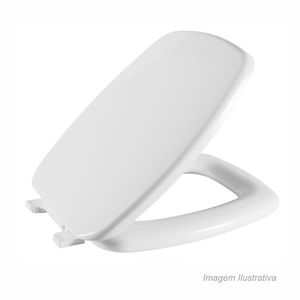 Assento almofadado thema branco - astra