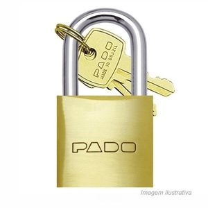 Cadeado latão 60mm e-60 bronze - pado