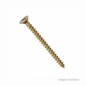 Parafuso philips 4,0 x 16 mm com 500 - vonder