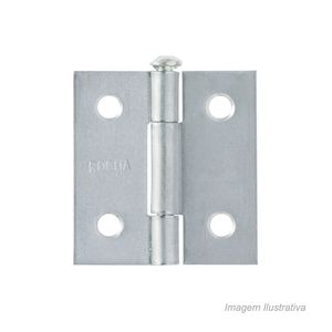 Dobradiça em aço para porta 3 1.1/2" - rocha