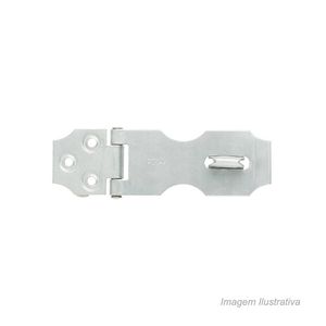 Fecho porta cadeado 3.1/2" - rocha