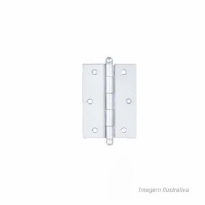 Dobradiça em aço para porta 3 3.1/2" colonia polido - rocha