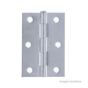 Dobradiça em aço para porta leve 3/3" - rocha