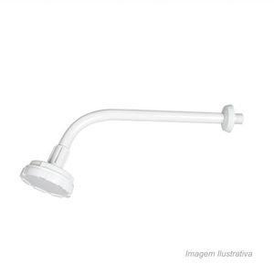 Chuveiro de pvc água fria branco - astra