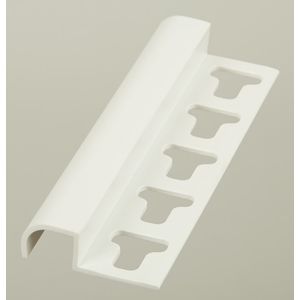 Terminal meia parede tec194 10mm com 2,70mts branco - tecnoperfil