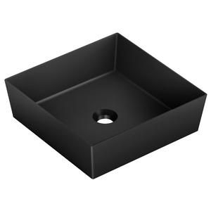 Cuba quadrada de apoio platinum p5 sem mesa noir - incepa