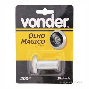 Olho mágico visor cromado - vonder