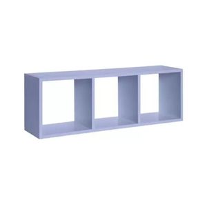 Nicho mdp kids triplo 24,5x71cm azul serenity prat-k / ref.10272.580
