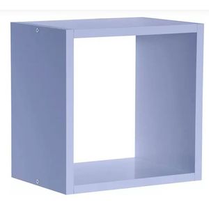 Nicho mdp kids simples 24,5x24,5cm azul serenity prat-k / ref.10272.528