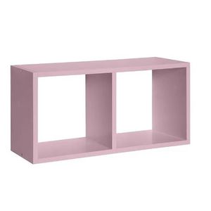Nicho mdp kids duplo 24,5x48cm rosa quartz prat-k / ref.10271.556
