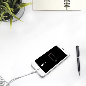 Cabo sincom recarga lightning 2,0m branco l820 - elg pedestais