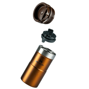 Mug térmico café anti-vazamento neverleak maple 250ml - stanley