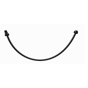 Engate flexível de pvc 1/2" 60cm preto - astra