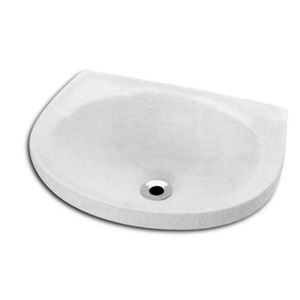 Lavatório suspenso m 46,5x34,5cm branco - incepa