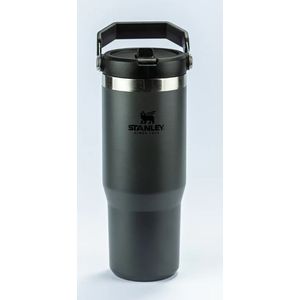 Tumbler térmico flip straw 887ml charcoal - stanley