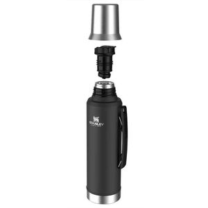 Garrafa térmica mate system 1,6l matte black - stanley
