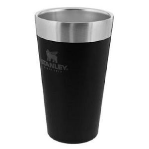 Copo térmico de cerveja sem tampa 473ml matte black - stanley