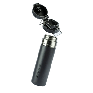 Garrafa térmica quick flip 710ml charcoal - stanley