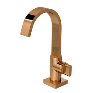Torneira para lavatório polo rose gold - deca