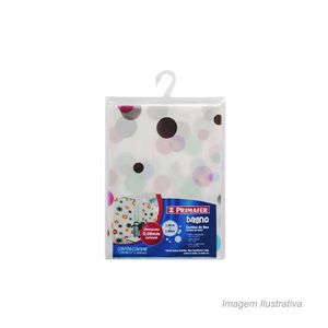 Cortina para box 0,08mm 180x180cm pr2711 - primafer