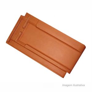 Telha colonial marselhesa 41x22cm - cerâmica havai.
