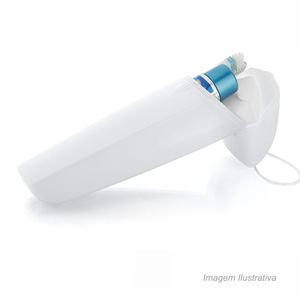Porta escova de dente portátil dental up branco - ou plásticos