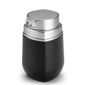 Porta sabonete líquido conceito preto com cromado - arthi